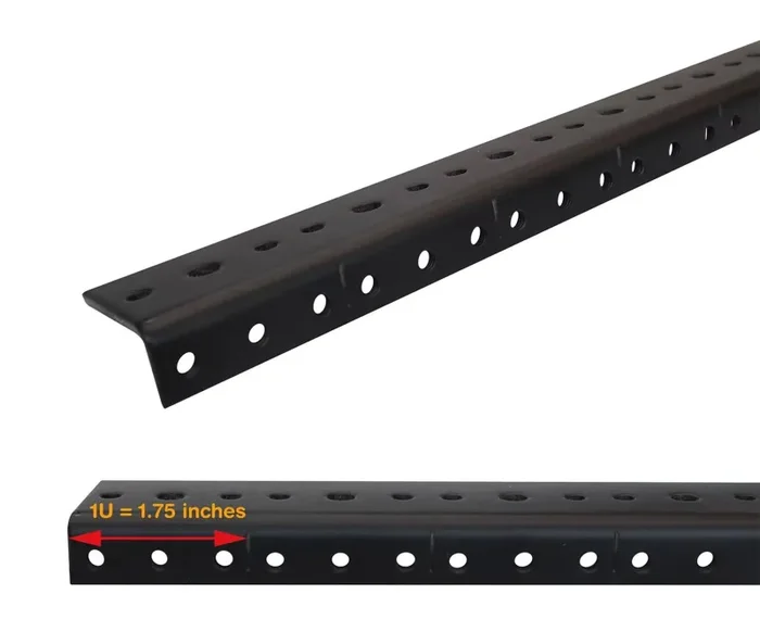 Odyssey ARR20 Pair of Pre-Tapped Rack Rails 20U – 35 Inches