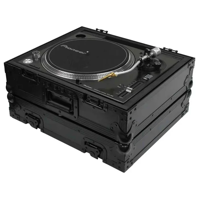 Odyssey FZ1200BL, Universal Black Turntable Flight Case Hot on Sale
