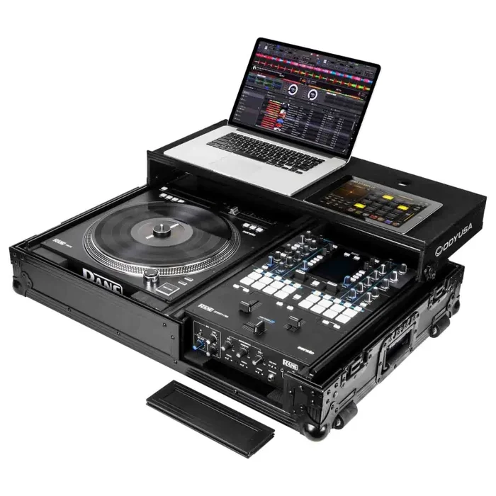Odyssey FZGS1RA1272WBL Battle DJ Coffin Flight Case with Glide Platform for Rane Twelve and Rane Seventy-Two Mixer Discount
