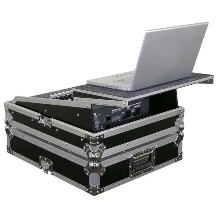 Odyssey FZGSMX1912 Universal 12U Rack Mountable Mixer Flight Case with Glide Platform - Image 2