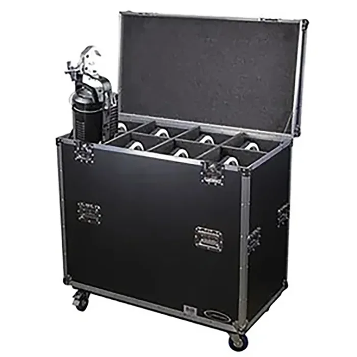 Odyssey FZLEKO8W DJ Flight Case for Leko Lite Lighting Fixture With Casters