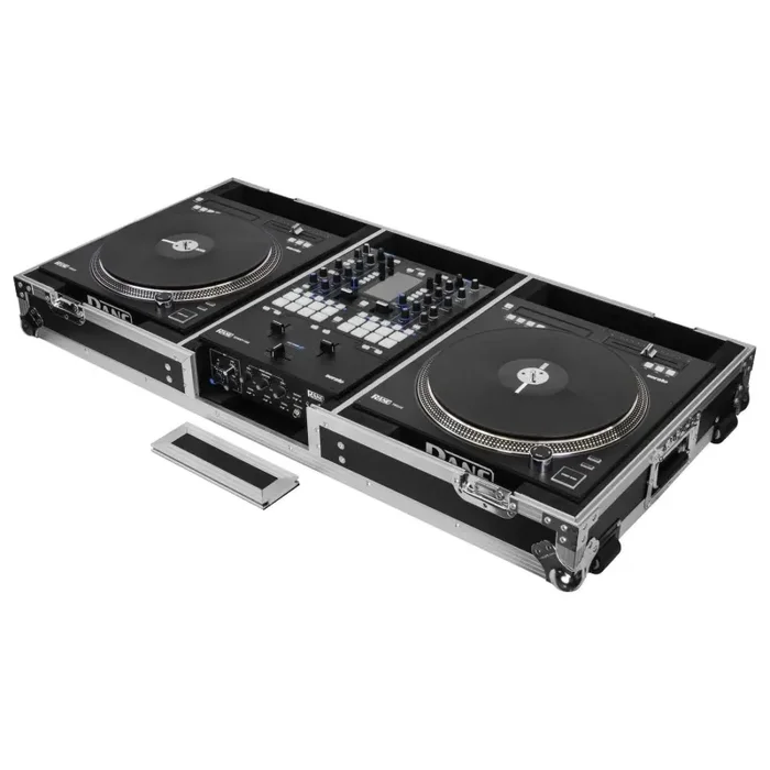 Odyssey FZRANE1272W Two Battle Position Flight Coffin Case For Rane Seventy-Two And Rane Twelve Mixer