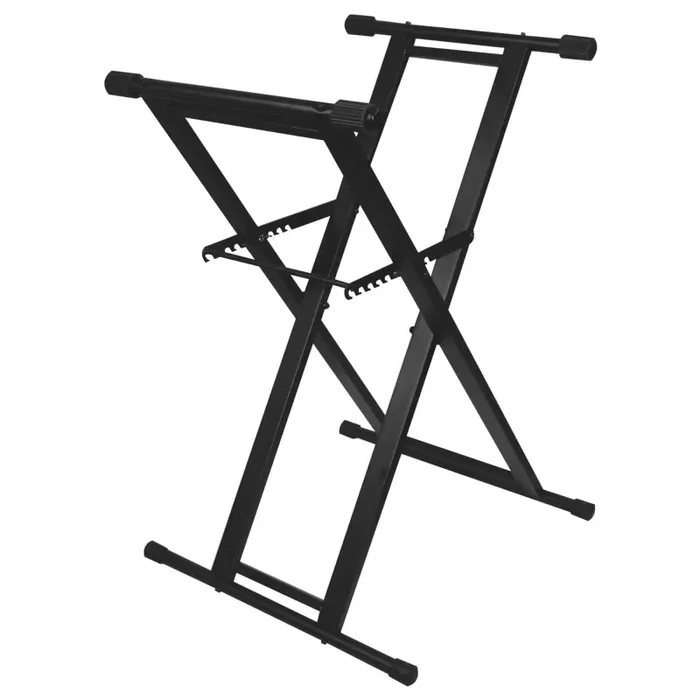 Odyssey LTBXS, Heavy-Duty X-Stand for DJ Coffins and Controller Cases – Black