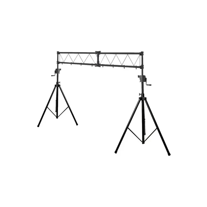 Odyssey LTMTS1PRO, Wide Mobile Lighting Truss System with Height Adjustable Crank – 10-Feet