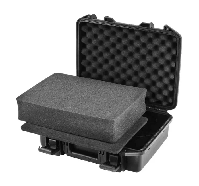 Odyssey VU151005 Vulcan Injection-Molded Utility Case with Pluck Foam – 15.25 x 10.5 x 3.5″ Interior