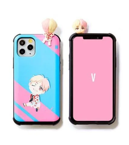 Official BTS Character Figure Slide Card Case (Edge Ver)