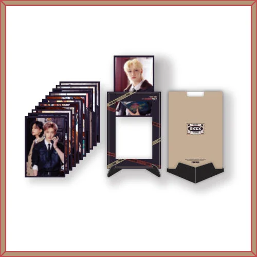 Official Stray Kids -[1st#Lovestay’skz-X’] Paper Frame & Photo Set