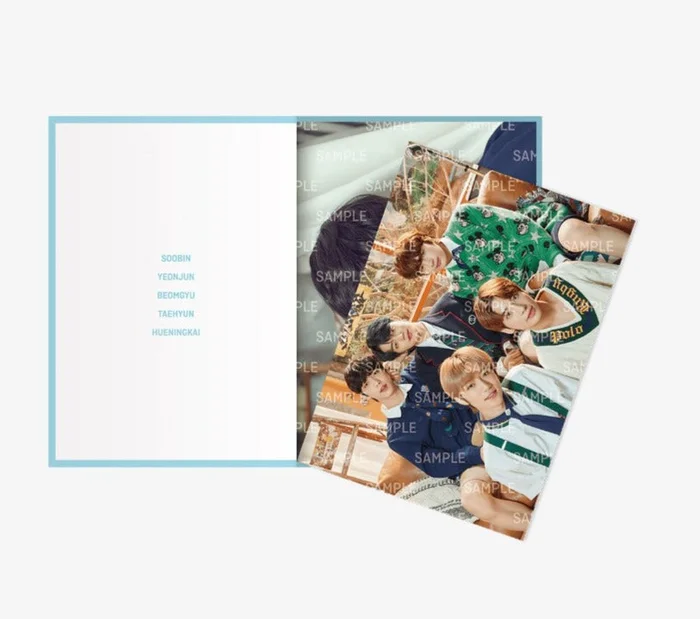 Official TXT Shine x Together Postcard Book