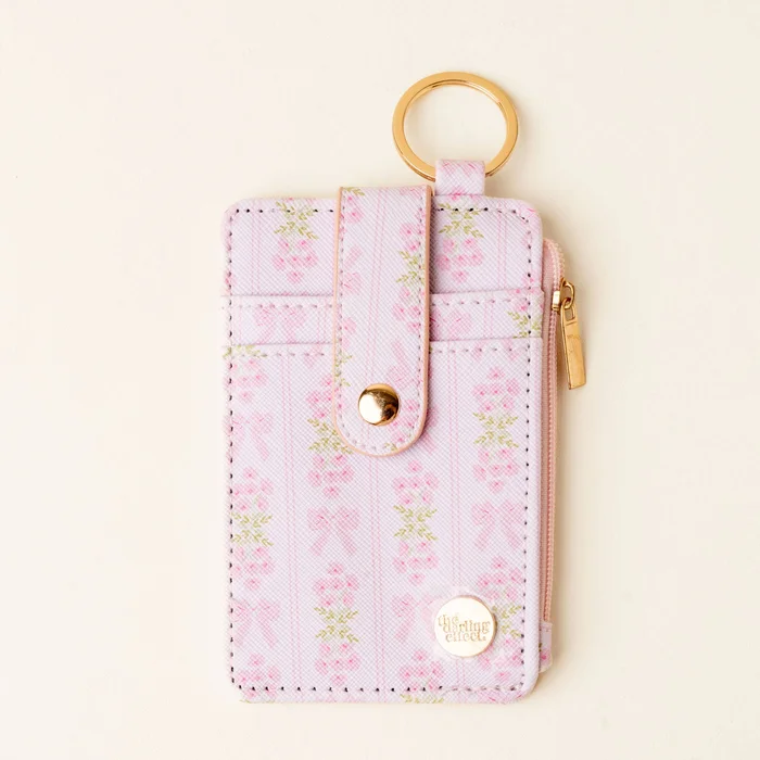 Oh so Fancy Pink Keychain Wallet
