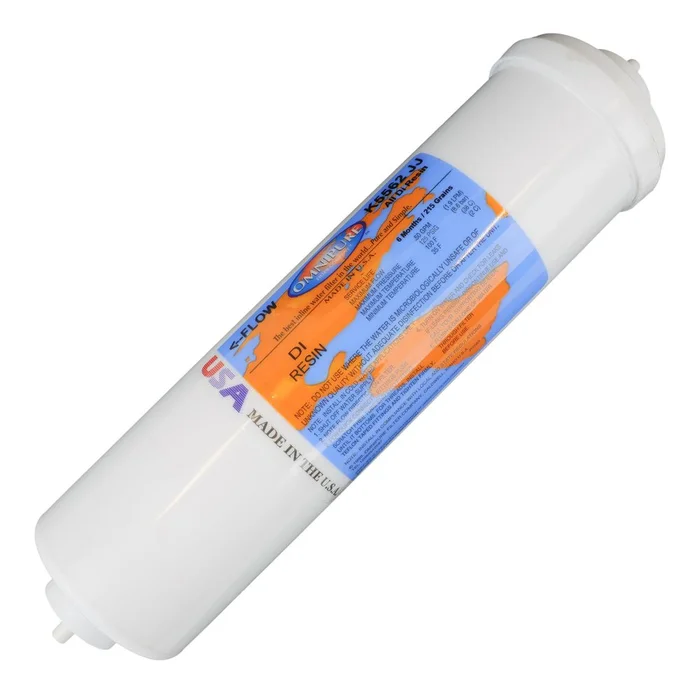 Omnipure K5562-JJ 10″ x 2.5″ Inline All DI Resin SC Screen w/ 1/4″ Quick Connect