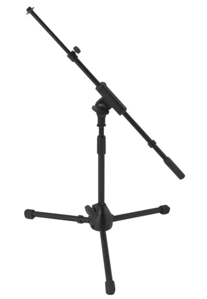 On Stage MS7411TB Drum/Amp Tripod Mic Stand with Tele Boom