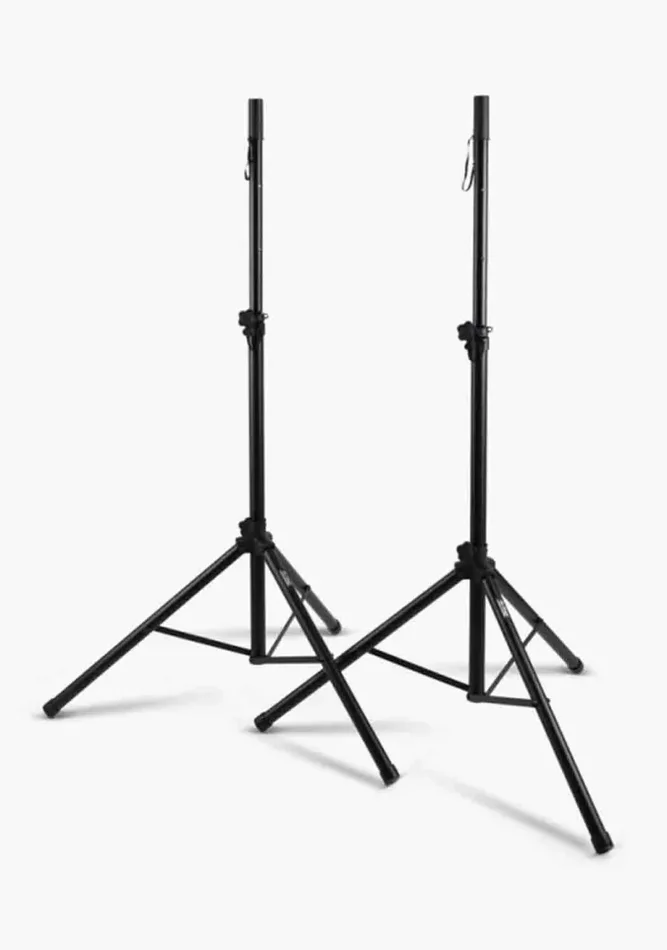 OnStage SSP7900 All-Aluminum Speaker Stand Pack – Black