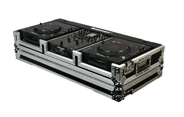 Open Box: Odyssey FR10CDJWE 10in Mixer and Turntables DJ Coffin