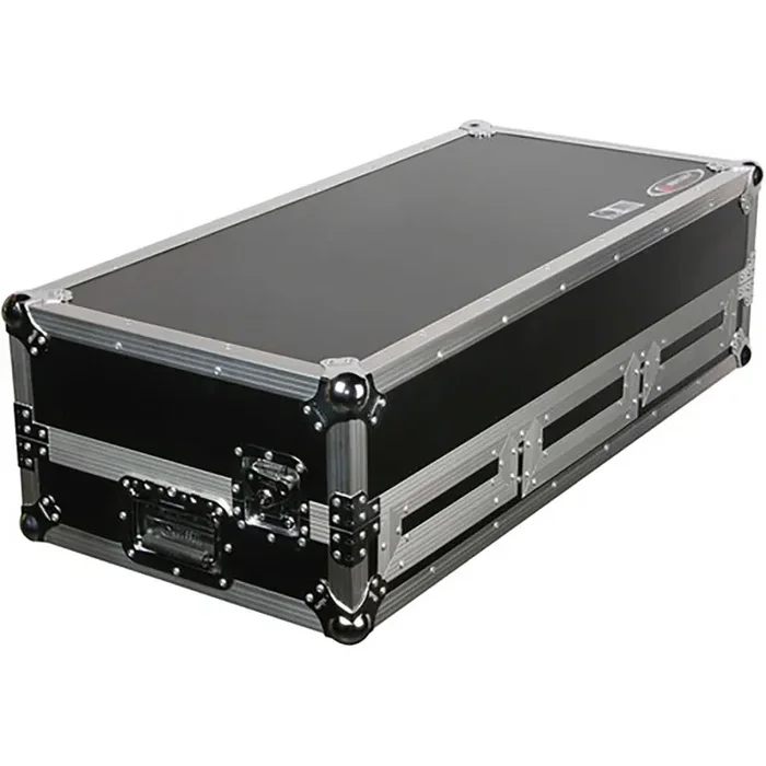 Open Box: Odyssey FZGS10CDJW Glide Style DJ Coffin Case for Laptop and CD Mixer with Wheels Online now
