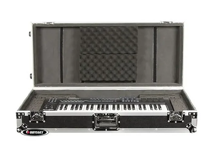 Open Box: Odyssey FZKB49W Universal Dj Case for 49 Note Keyboard Hot on Sale