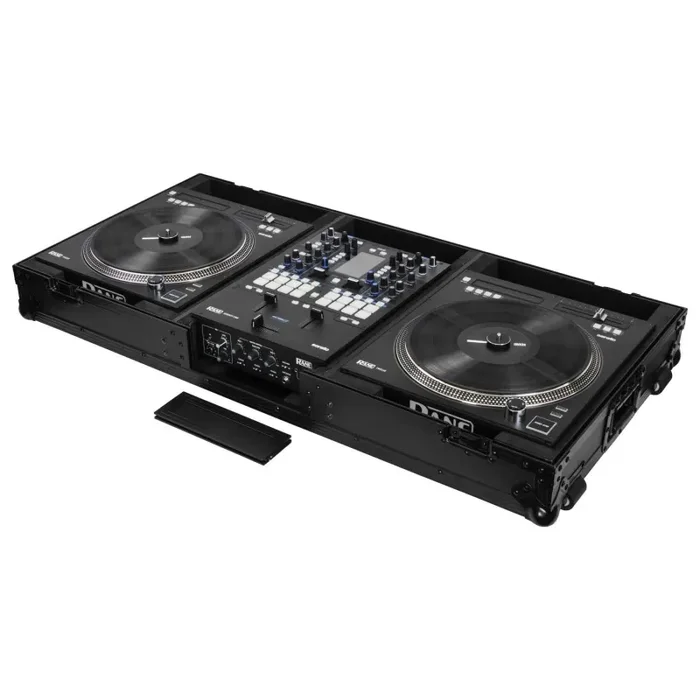 Open Box: Odyssey FZRANE1272WBL Two Battle Position Flight Coffin Case For Rane Seventy-Two And Rane Twelve Mixer Online Sale