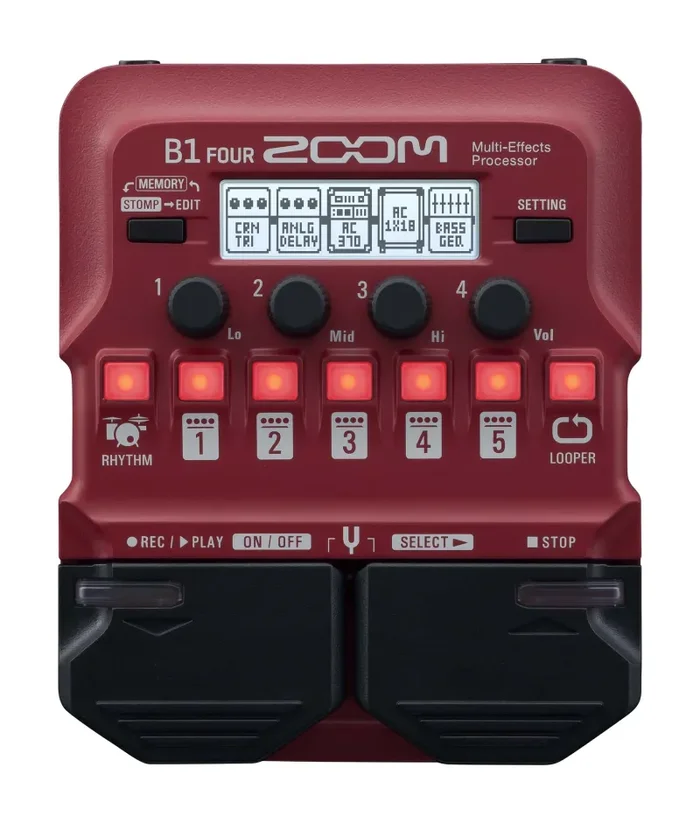 Open Box: Zoom B1 FOUR Bass Multi-Effects Pedal