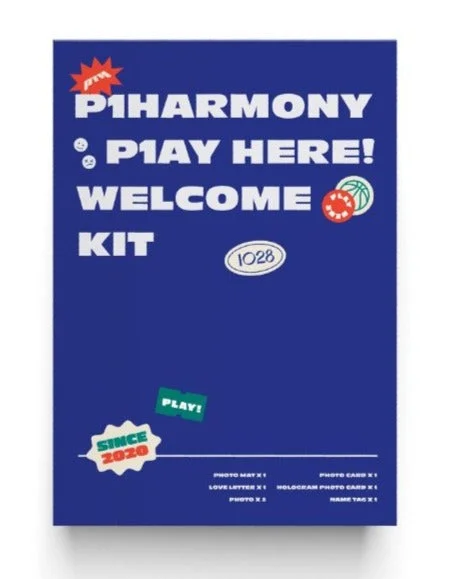 P1Harmony Official Photo Book Welcome Kit