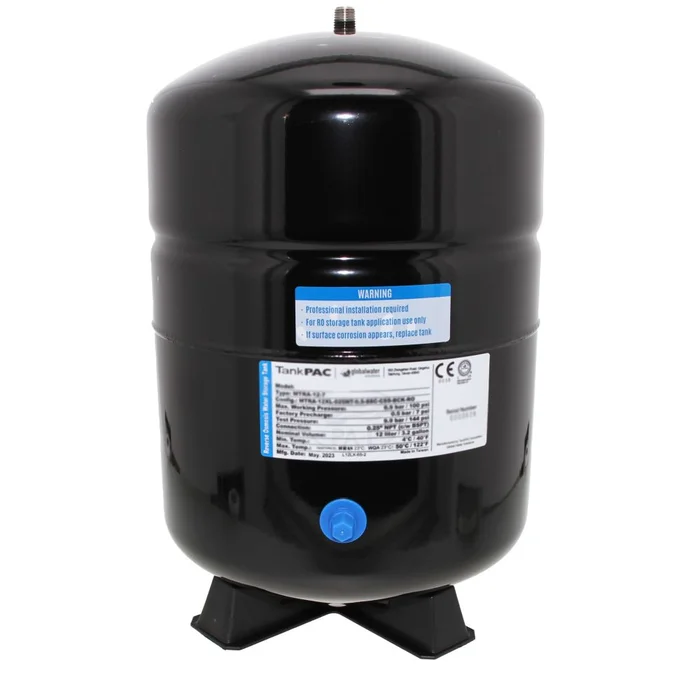 PAE RO-132 Reverse Osmosis Storage Tank Black Coated Steel 4.5 Gal