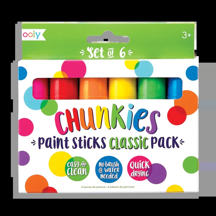 Paint Sticks – Chunkies Classic Set Of 6