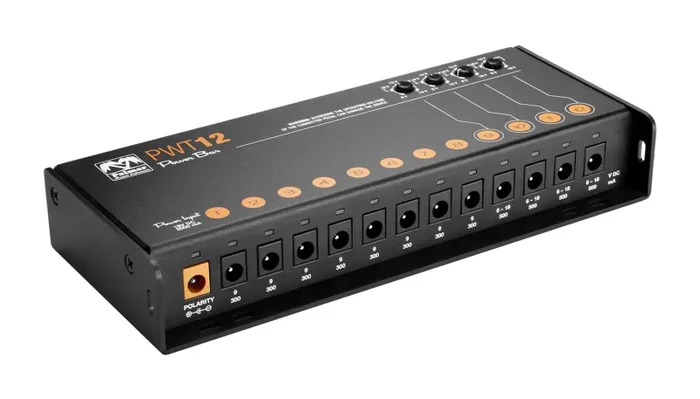 Palmer PWT12MK2, Universal 12-Outlet Pedalboard Power Supply Discount