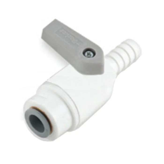 Parker Liquifit Par-Barb Valve Union Connector – 3/8 ID Barb x 3/8 QC