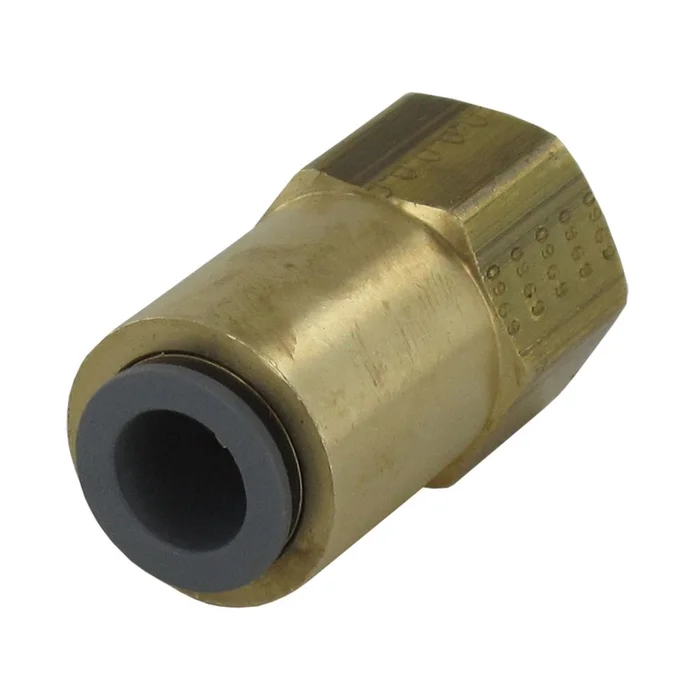 Parker Prestolok Lead-Free Brass Fitting Female Flare – 3/8 QC x 3/8 FFL