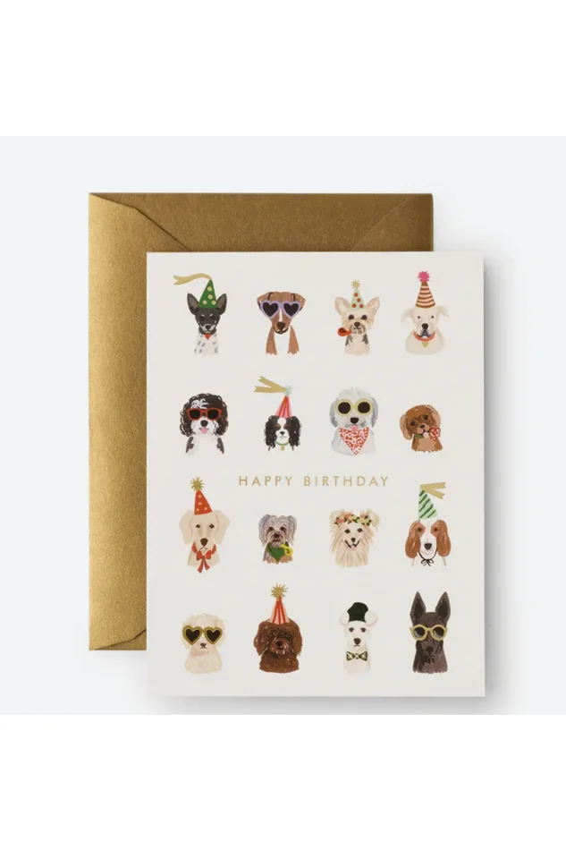 Party Pups Birthday Card