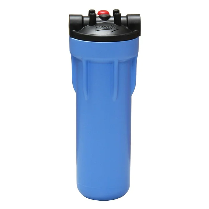 Pentek 10″ 3G Slim Line Filter Housing Black/Blue MB w/ PR