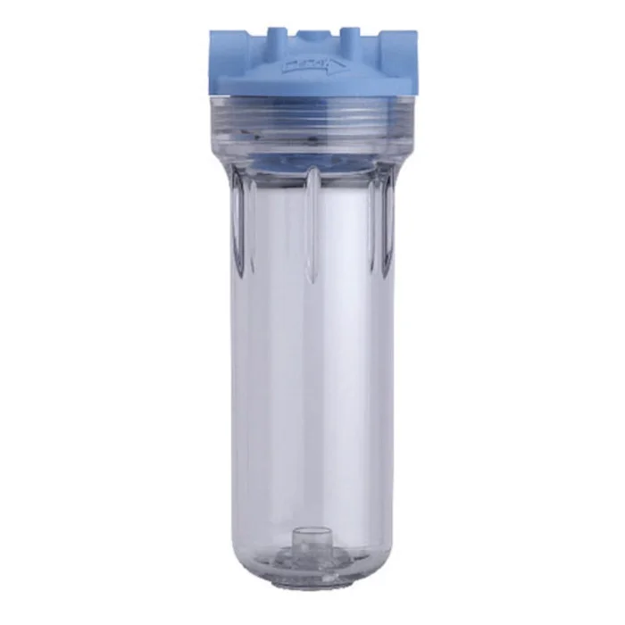 Pentek 10″ 3G Slim Line Filter Housing Blue/Clear MB No PR