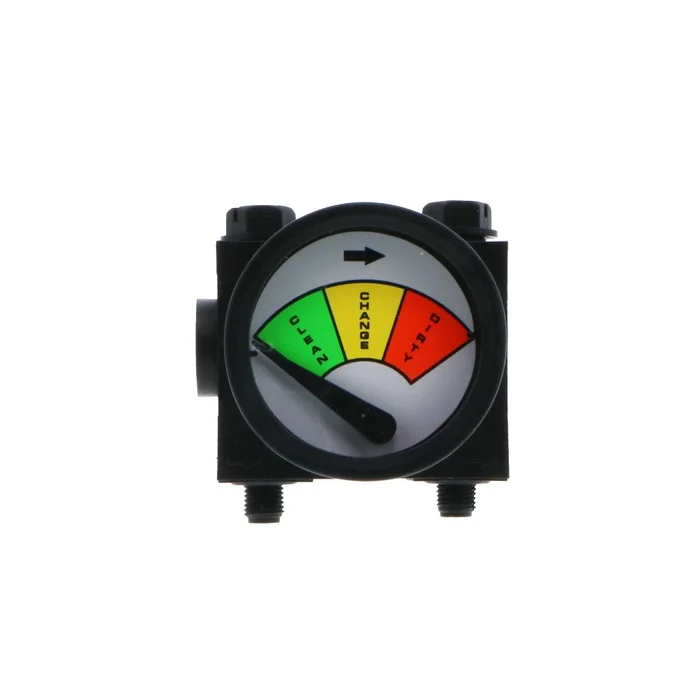 Pentek 143549 Differential Pressure Gauge With 3 Color Needle