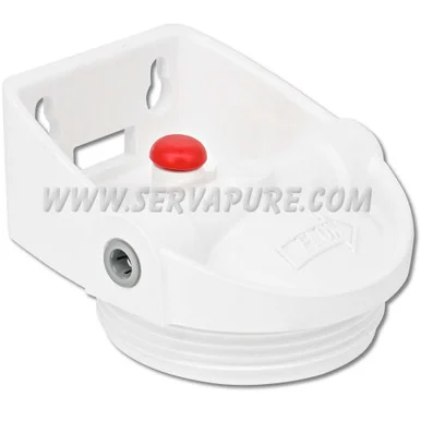 Pentek 154858, 3G – 3/8” Integral Bracket White Cap w/PR for Slim Line