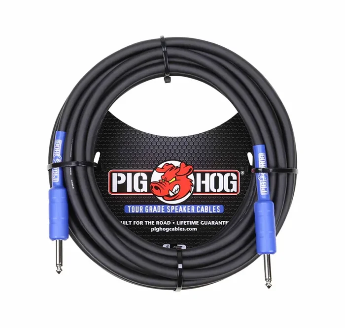 PIG HOG PHSC50, 9.2MM 14 Gauge Speaker Cable – 50 Ft