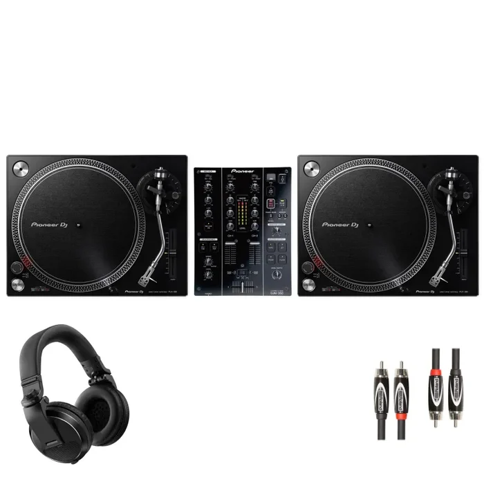 Pioneer DJ: Complete Turntable / Mixer Vinyl DJ Package – Intro Fashion
