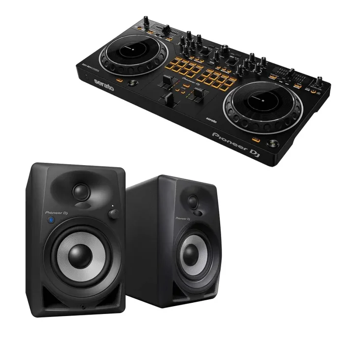Pioneer Rev1 DJ Controller Package with DM40 Speakers Supply