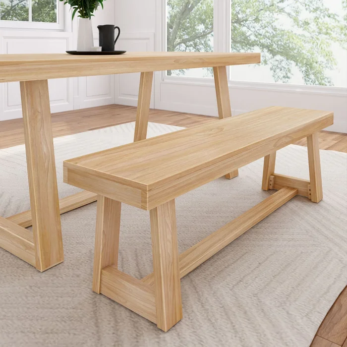Plank and Beam Classic Dining Bench – 60″