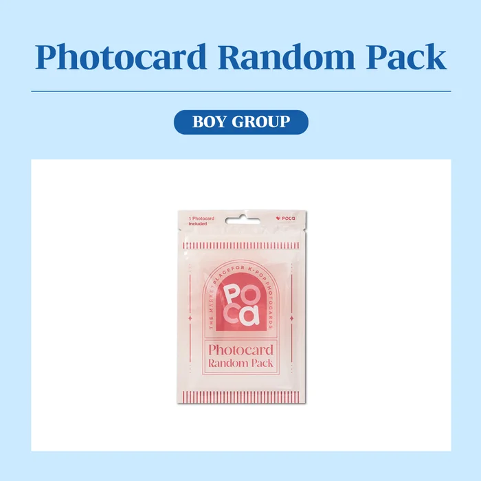 POCAMARKET – Kpop Photocards (Random Pack Kpop Boy Groups)