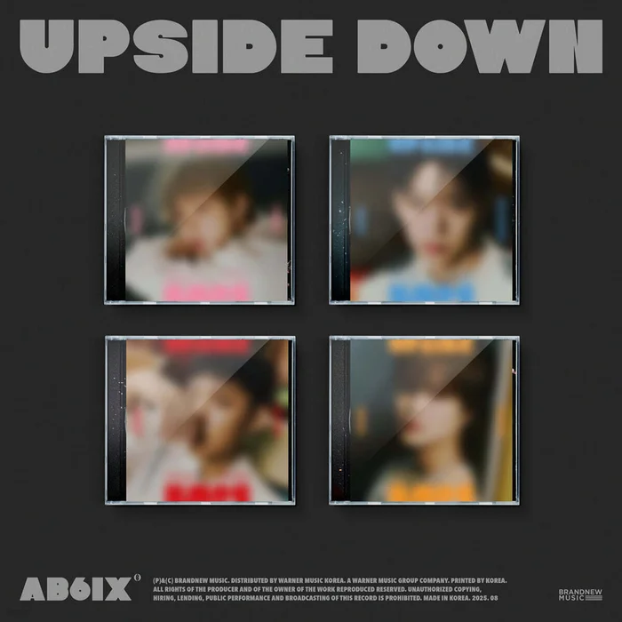 [PRE-ORDER] AB6IX – 10th EP UPSIDE DOWN (Jewel Ver.)