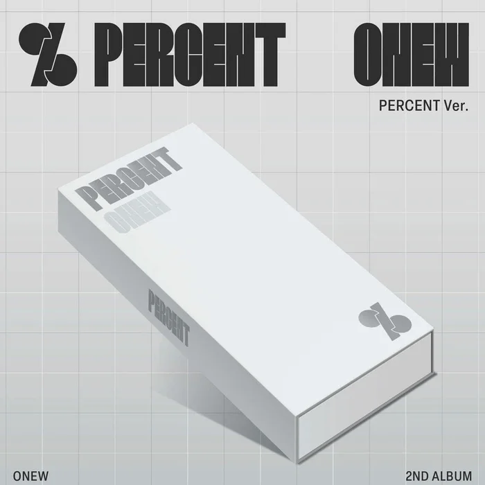 (PRE-ORDER) ONEW – 2TH ALBUM [PERCENT] (PERCENT VER.)