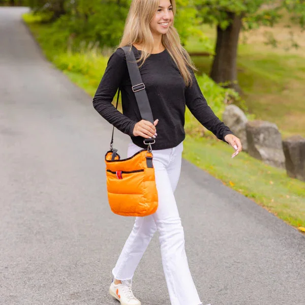 Pretty Rugged Orange Pretty Puffer Bag