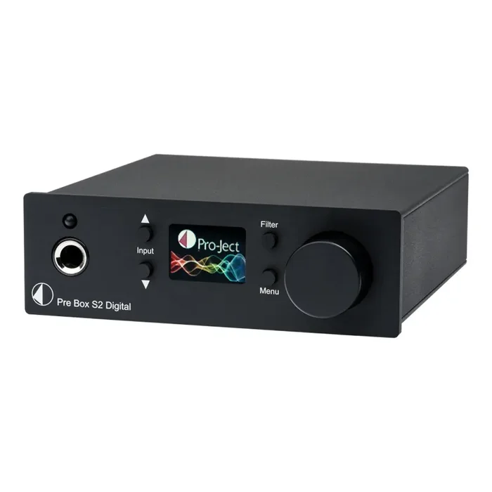 Pro-Ject: Pre Box S2 Digital – Black – (Open Box Special) Online Hot Sale