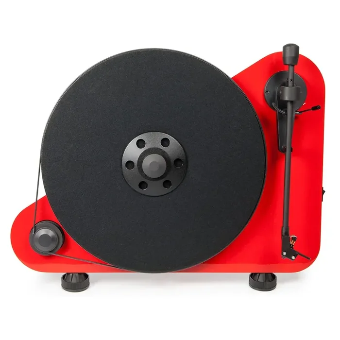 Pro-Ject: Vertical Turntable Right w/ Bluetooth – Red (VT-E BT R)