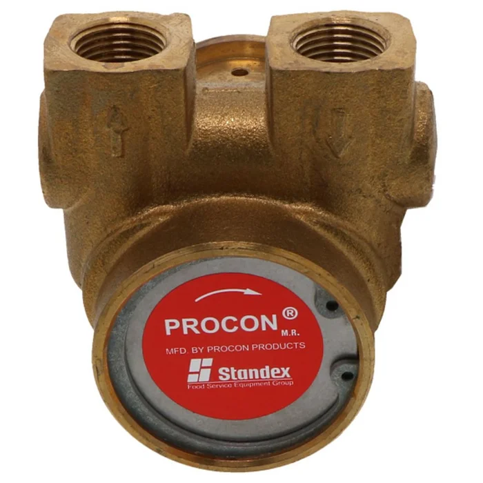 Procon Pump NSF Brass 80 GPH 3/8″ NPT w/ .188″ Double Flat Drive (Clamp-on)