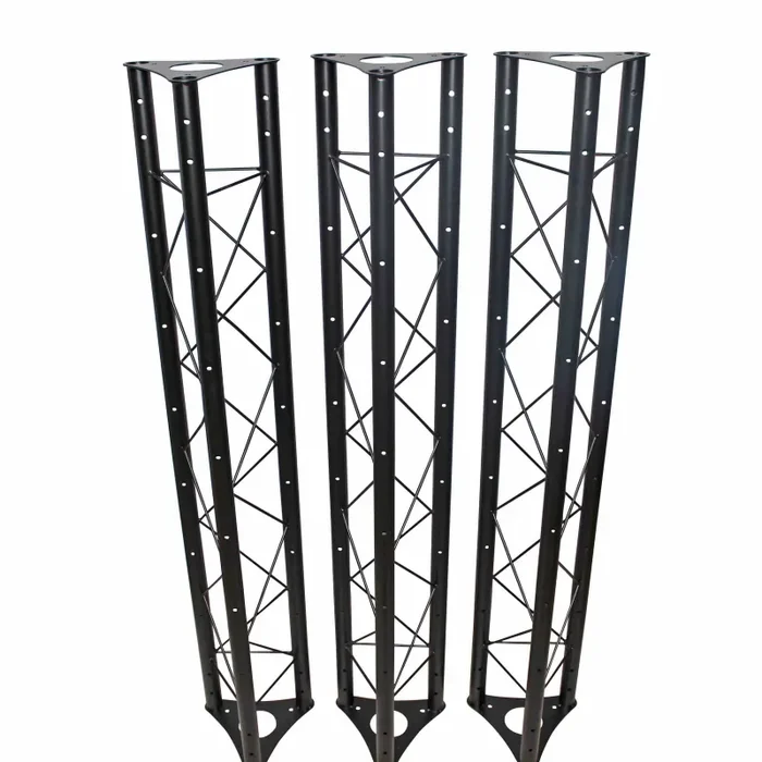ProX T-LS35C-TRUSS Set of Three 57-inch 5ft Universal Lighting Stand Triangle Truss Sections 5FT 10FT 15FT
