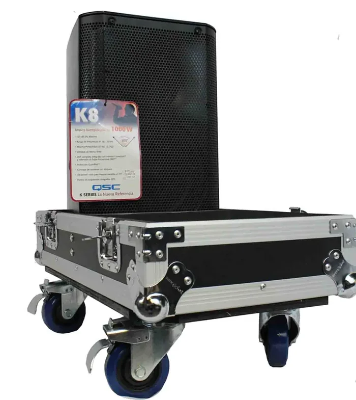 ProX X-QSCK8 ATA Style Flight Case for 2x QSC K8 or K8.2 and CP8 Speakers
