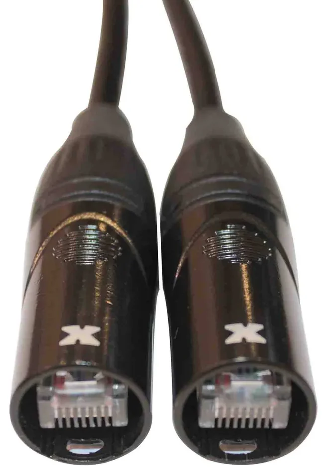 Prox XC-CAT6-200 STP Cat 6 Cable W-RJ45 Ethercon for Network and Snake Box Connections – 200 Feet