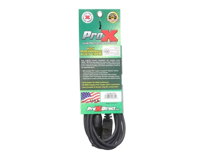 ProX XC-USB-XLR10 XLR-F to USB High Performance Audio Cable – 10 Feet Online Hot Sale - Image 3