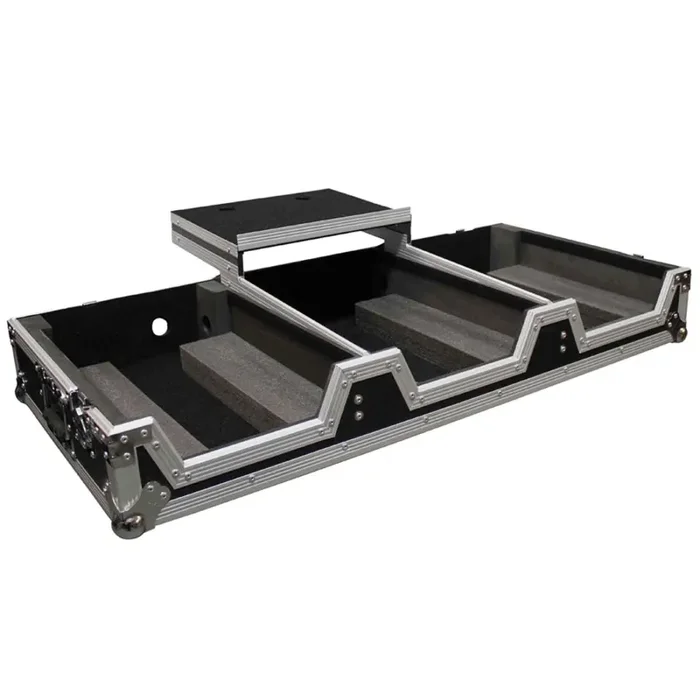 ProX XS-CDiM10WLT, Universal DJ Coffin Case for 10″ Mixer & 2 (8.5-9.5″) CD Players