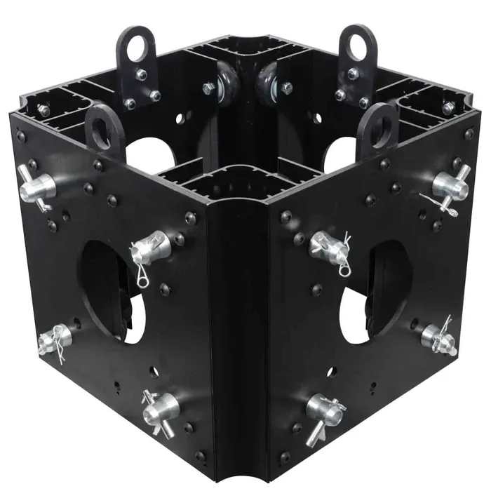ProX XT-BLOCK-BLK Black Ground Support Sleeve Block for F34 Truss Systems