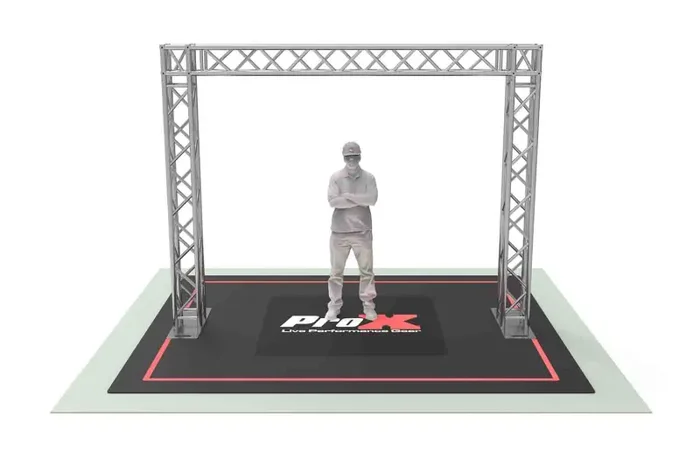 ProX XTP-11X09 Goal Post Heavy Duty Truss System – 11.75 Ft W x 9.20 Ft H – 2mm